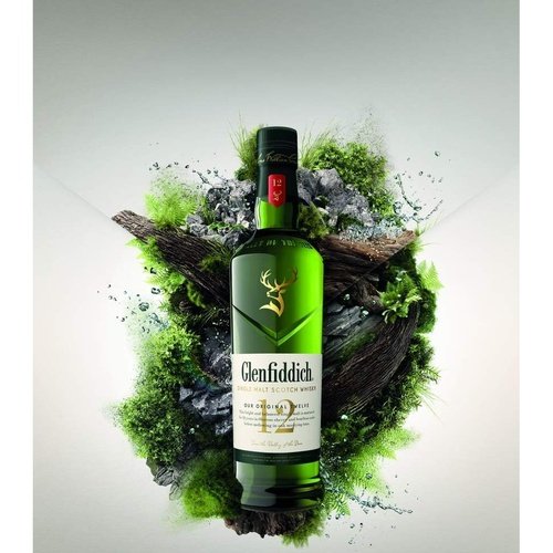 Glenfiddich 12 Year Old Single Malt Scotch Whiskey Box 700ml Glenfiddi –  From The Malt