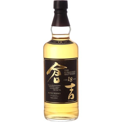 倉吉18年 純麥威士忌 盒裝 700ml