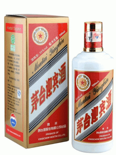 Kweichow Moutai Yingbin 53% 500ml – From The Malt