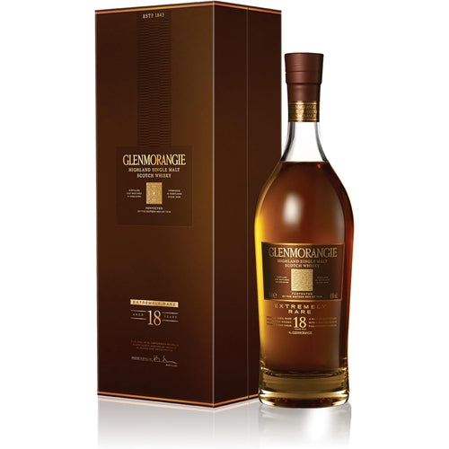 Glenmorangie 18 Years Old Extremely Rare Whiskey Box 700ml