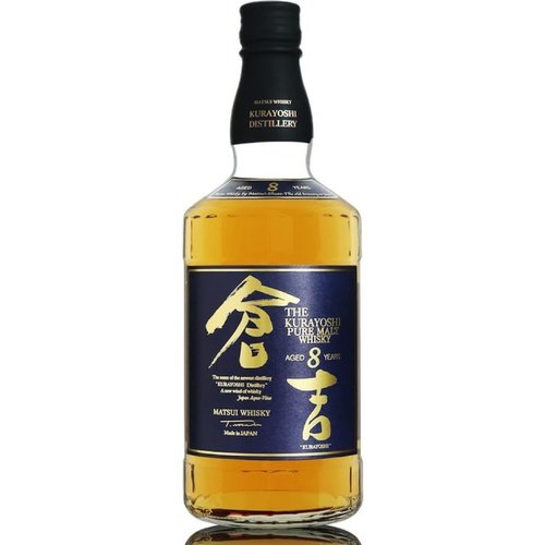 倉吉8年純麥威士忌 瓶裝 700ml The Kurayoshi Pure Malt Whisky Aged 8 Years