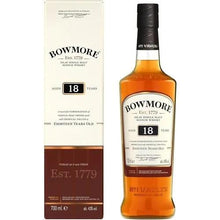 Load image into gallery viewer Bowmore 18 Year Old Whisky 波摩18年 700ml