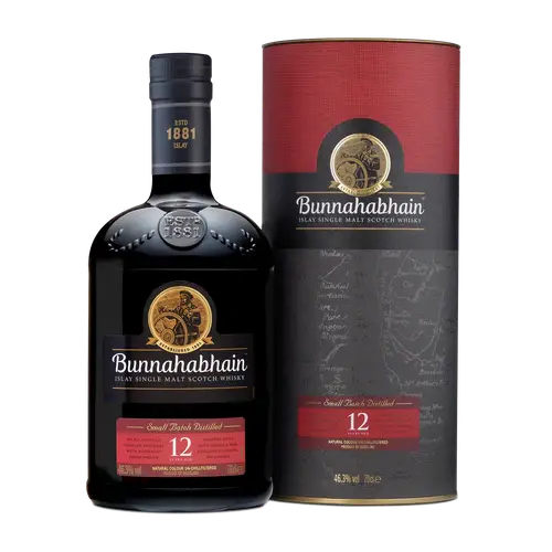 Bunnahabhain 12 Year Old Single Malt Scotch Whisky 布納哈本12年 盒裝 700ml