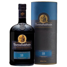 將圖片載入圖庫檢視器 Bunnahabhain 18 Years Single Malt Whisky 布納哈本18年 盒裝 700ml