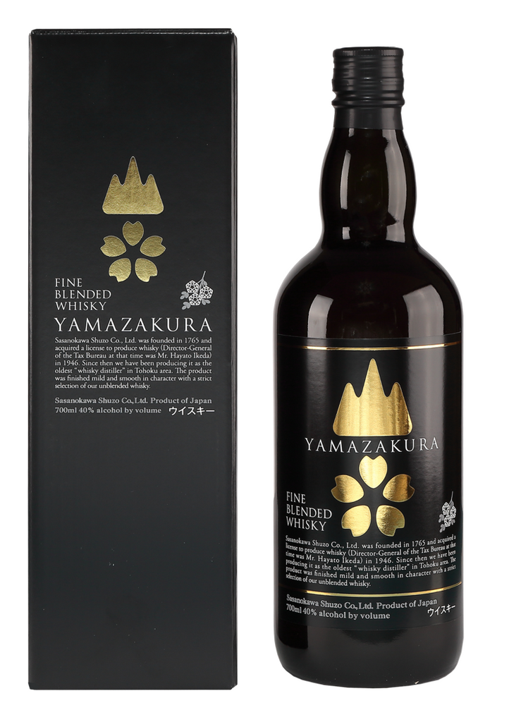 山櫻調和威士忌 Fine Blended Whisky Yamazakura 盒裝 700ml 安積蒸留所