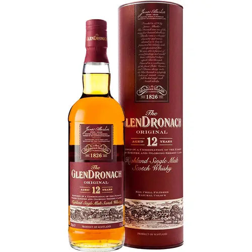 GlenDronach 12 years old Single Malt Scotch Whisky 700ml