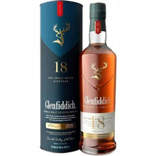 Load image into gallery viewer Glenfiddich 18 Year Old Single Malt Scotch Whisky 盒裝 700ml 格蘭菲迪18年