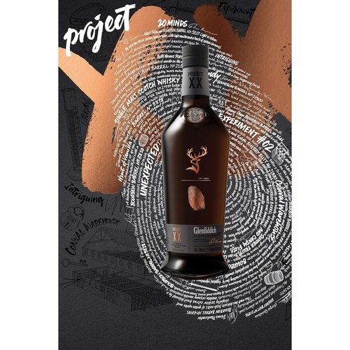 Glenfiddich Project XX Experimental Series Single Malt Whisky 盒裝 700ml