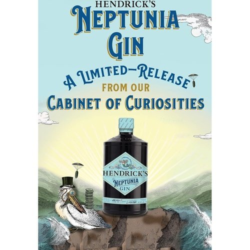 Hendrick's Neptunia Gin 700ml 亨利爵士海神琴酒