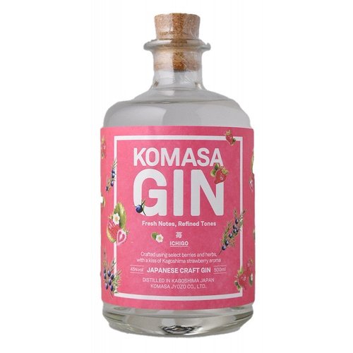 KOMASA GIN草莓 士多啤梨 瓶裝 500ml 小正釀造