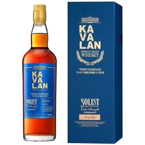 Kavalan Solist Vinho Barrique Single Cask Strength 噶瑪蘭經典獨奏 Vinho葡萄酒桶 威士忌原酒 單一麥芽威士忌 700ml