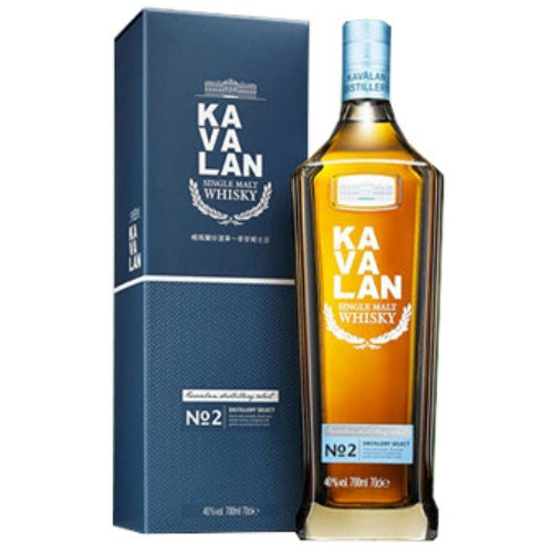 Kavalan Distillery Select No.2 Single Malt Whisky 700ml 噶瑪蘭珍選No. 2單一麥芽威士忌