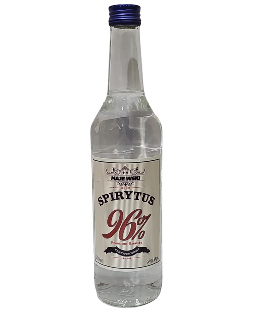 Polish Spirytus Rektyfikowany Rectified Vodka 96% 500ml