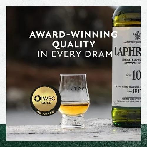 Laphroaig 10 Single Malt Scotch Whisky 盒裝 700ml