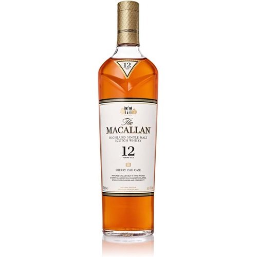 Macallan 12 Years Single Malt Sherry Oak Whisky 雪莉桶 盒裝 12支原箱