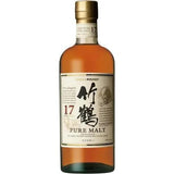 Nikka 竹鶴17年700ml 瓶裝Nikka Taketsuru Pure Malt 17 Year Old