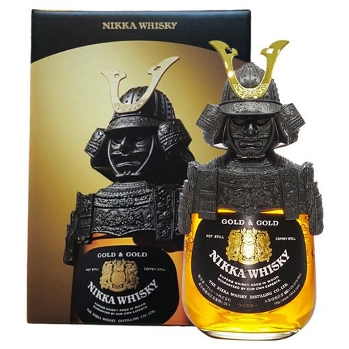 Nikka Gold & Gold Kabuto武士威士忌 禮盒裝 750ml