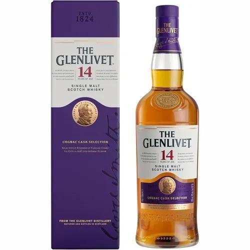 The Glenlivet 14 Single Malt Scotch Whisky Cognac Cask Selection 盒裝 750ml 格蘭利威特14年