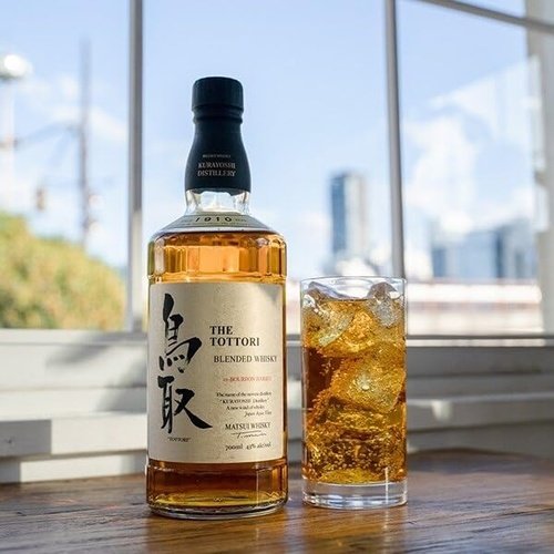 金標 鳥取波本調和威士忌The Tottori Blended Whisky ex Bourbon Barrel 700ml