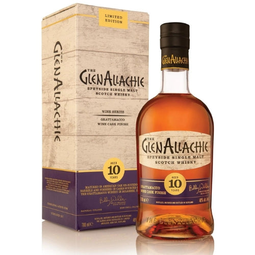 The GlenAllachie 10 Year Old Grattamacco Wine Cask Finish 700ml 格蘭艾樂奇10年Grattamacco酒莊紅酒桶