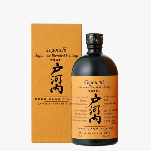 户河內Togouchi Beer Cask Finish Japanese Blended Whisky 盒裝 700ml 戸河内啤酒桶混合威士忌