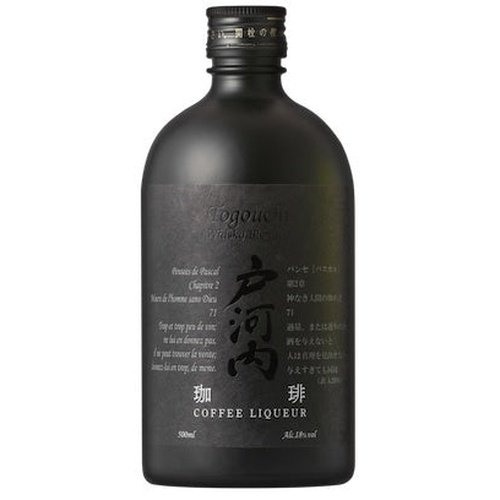 户河內威士忌咖啡利口酒 Togouchi Whisky Blended Coffee Liqueur 500ml